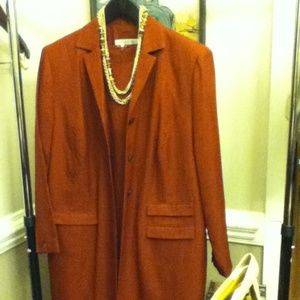 Suit & coordinating coat